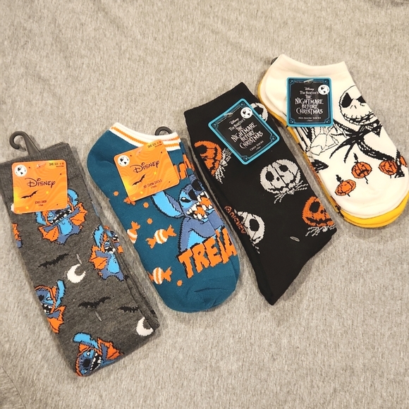 7 Pair Halloween socks - Picture 1 of 8
